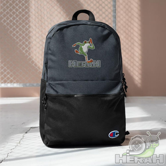 Embroidered Champion Backpack